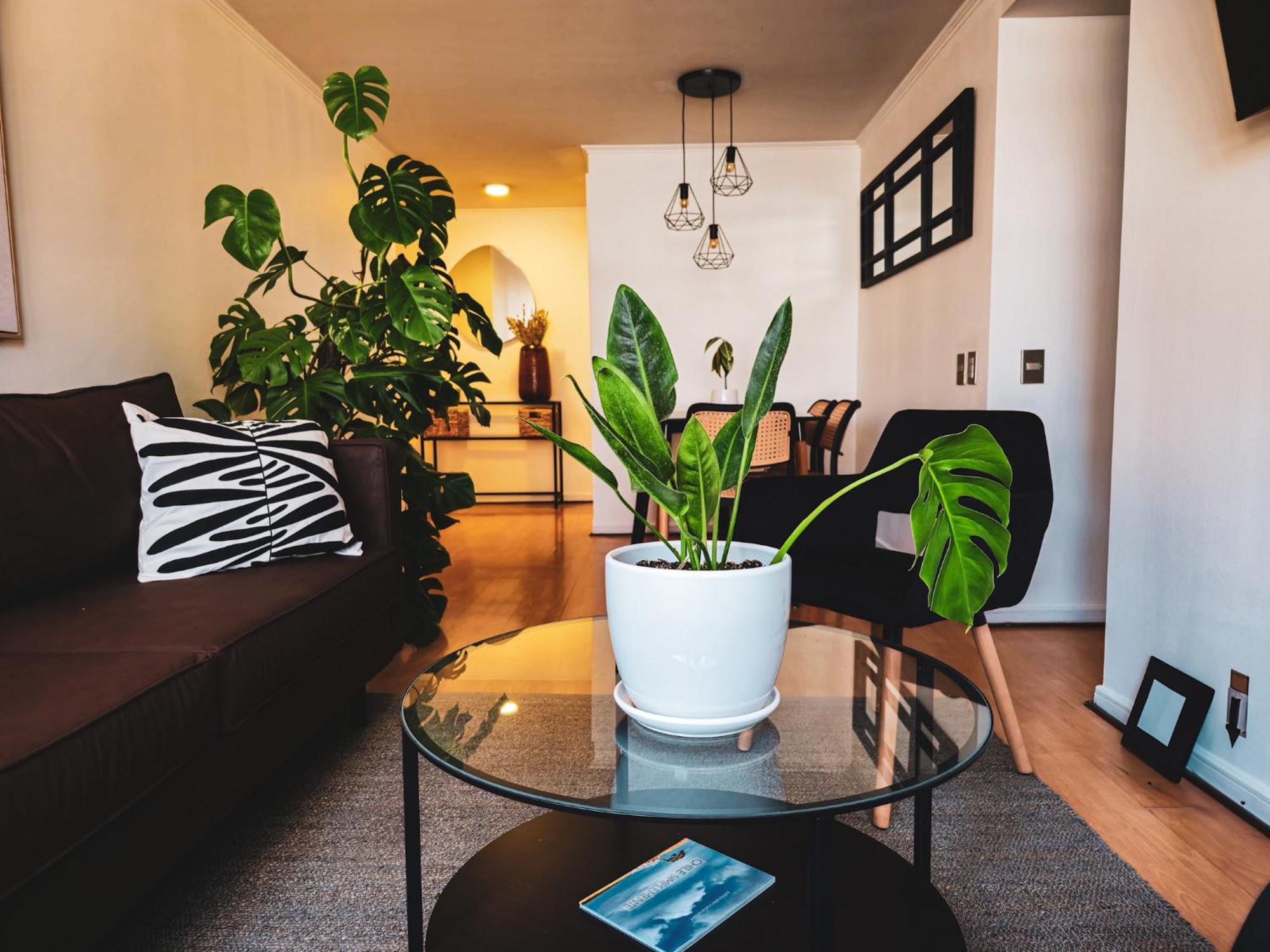 Dpto A Pasos Del Costanera Center Con Aire Acondicionado En Barrio El Golf Apartamento